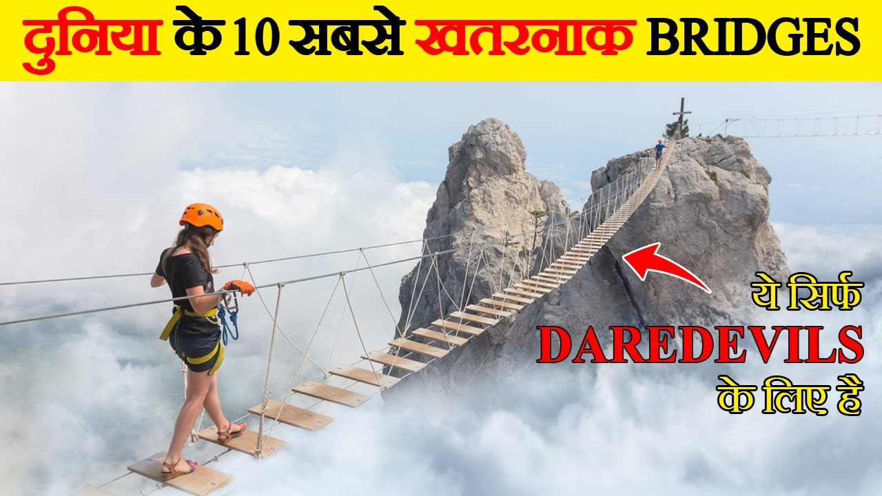 दुनिया के 10 सबसे खतरनाक ब्रिज: Duniya Ke 10 sabse Khatarnak Bridge